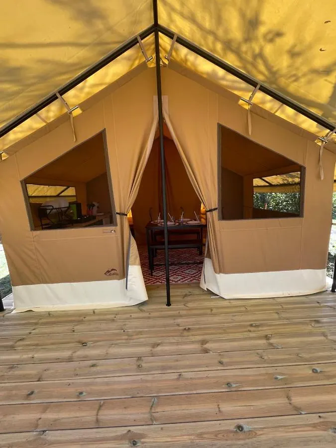 Luxury tent Camping Beaussement Samourai Chauzon